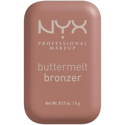 NYX Professional Makeup Matte Buttermelt Bronzer in Deserve Butta front view compact case.