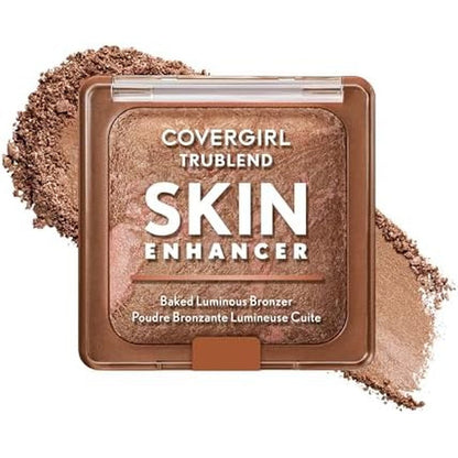 COVERGIRL TruBlend Skin Enhancer Baked Luminous Bronzer front view packaging