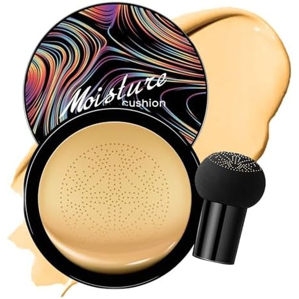 Oetuiow Mushroom Head Air Cushion CC Cream front view