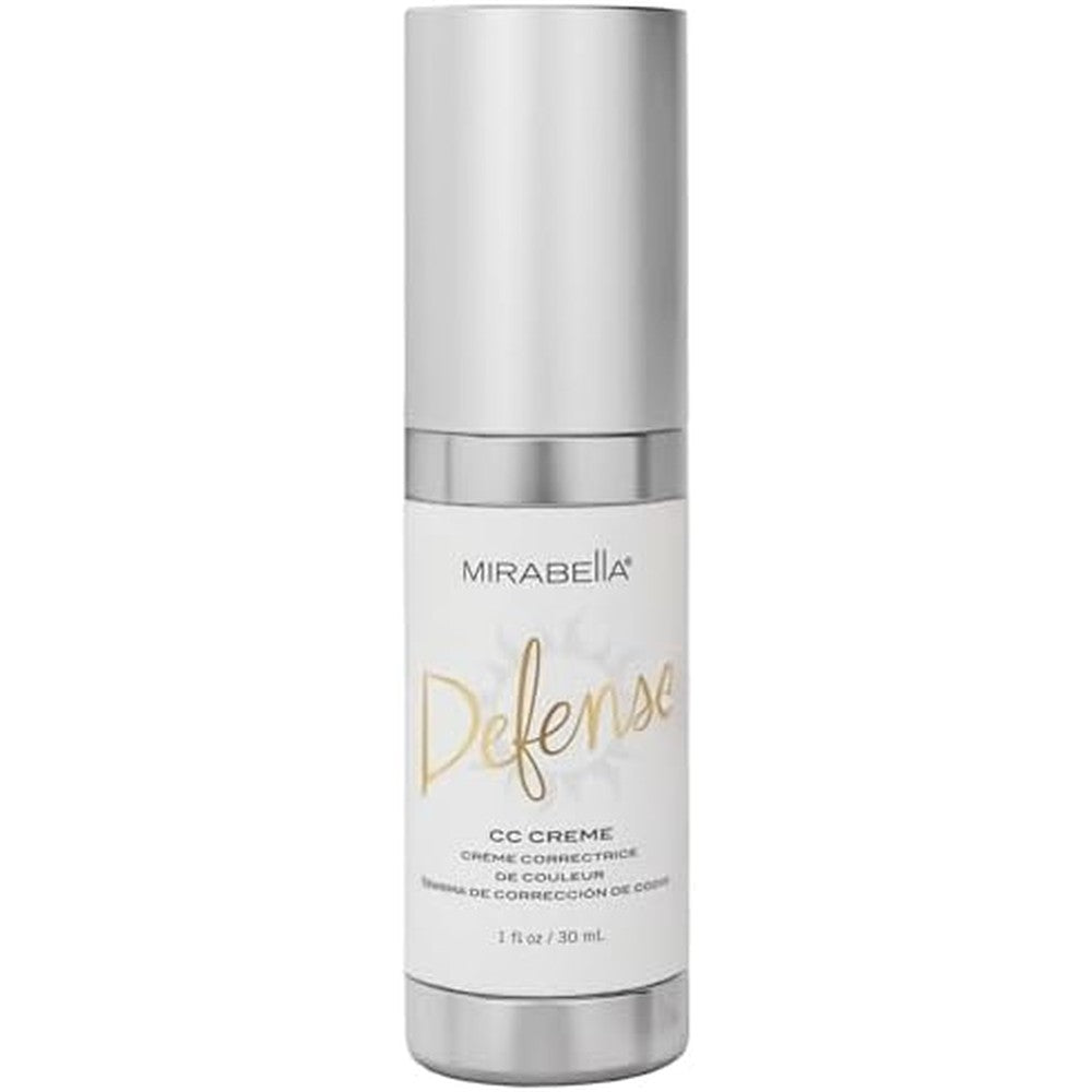 Mirabella Defense CC Creme Full Coverage Foundation Medium front view