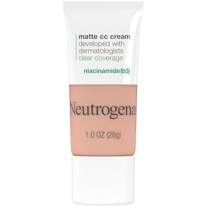 Neutrogena Clear Coverage Flawless Matte CC Cream front view
