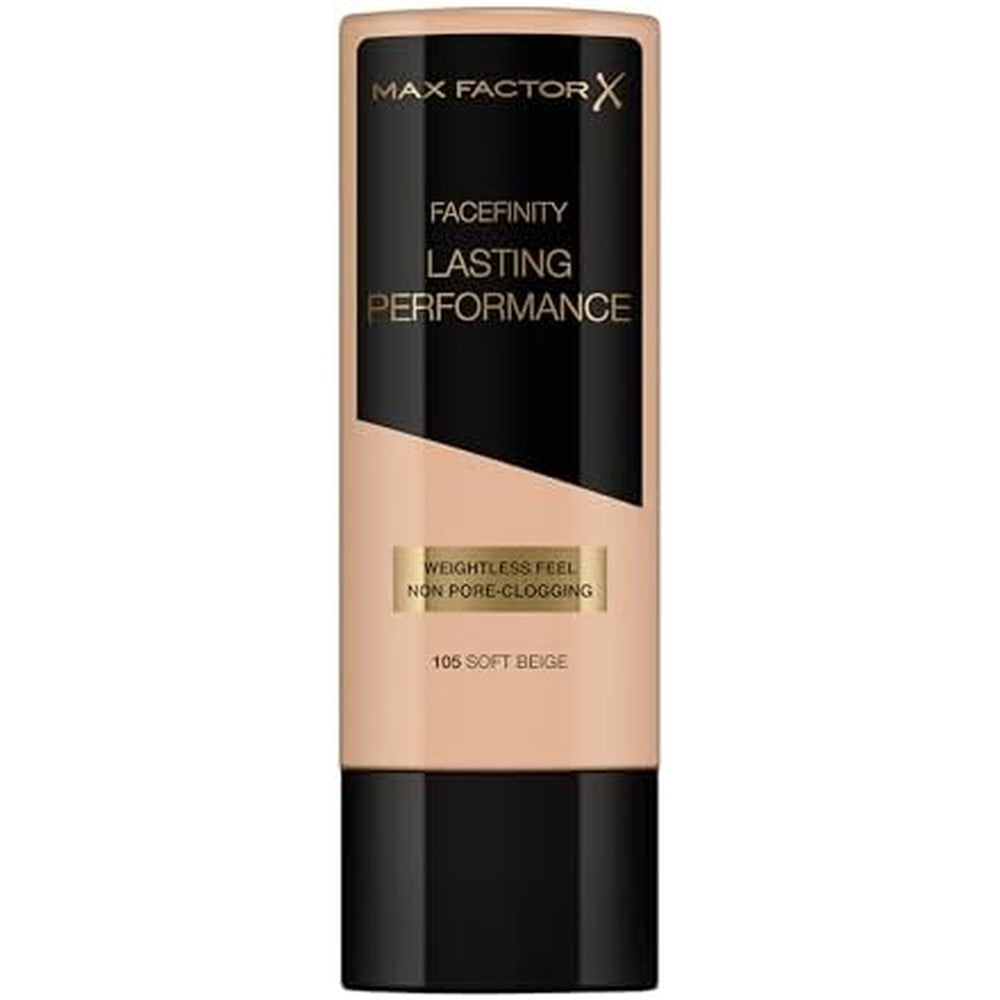 Max Factor Lasting Performance Foundation 105 Soft Beige front view