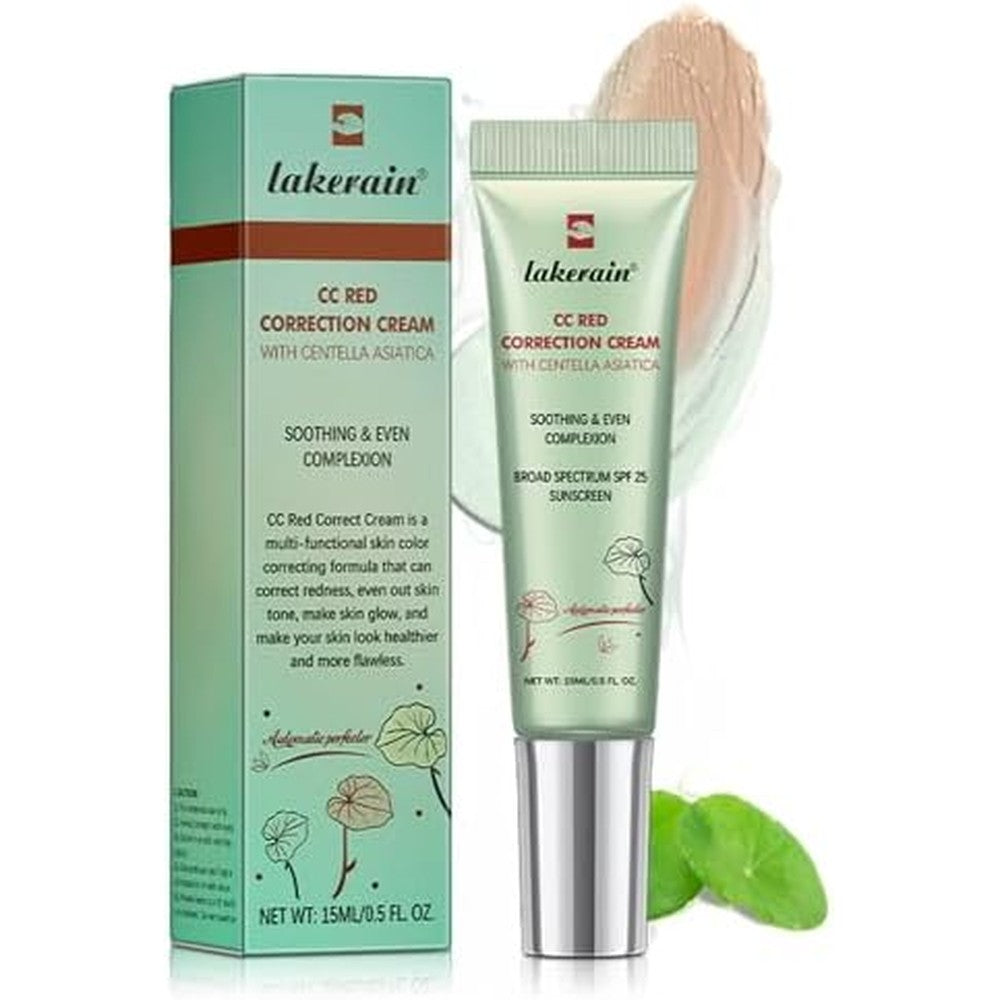 Pdtwq CC Cream Red Corrector with Centella front view packaging