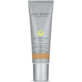 Juice Beauty Stem Cellular CC Cream front view in silver tube packaging with yellow droplet logo