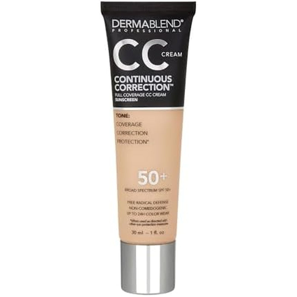 Dermablend Continuous Correction CC Cream front view packaging