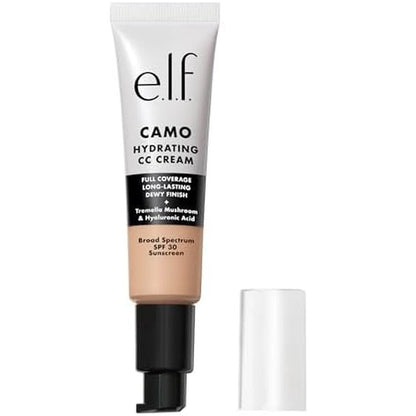 E.l.f. Hydrating Camo CC Cream Light 205 N front view packaging