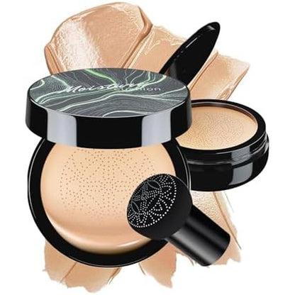 Oetuiow Mushroom Head Air Cushion CC Cream compact and applicator