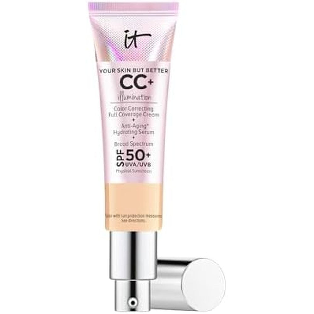 It Cosmetics CC Plus Illumination Radiant Foundation bottle front view