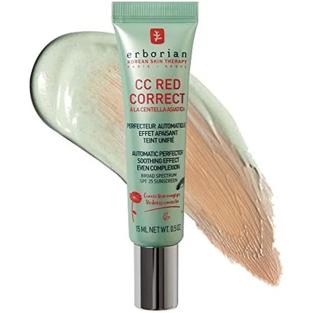 Erborian CC Red Color Correcting Green Pigment Cream front view