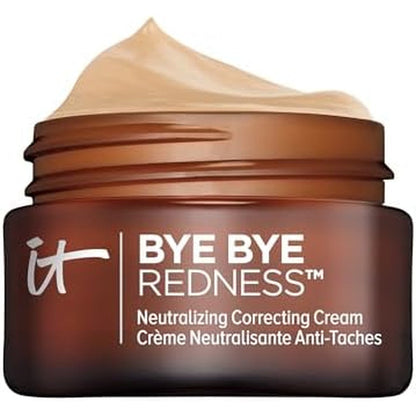 IT Cosmetics Bye Bye Redness Color Correcting Cream jar front view