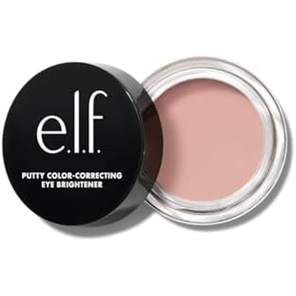 e.l.f. Putty Color-Correcting Eye Brightener Fair shade front view jar packaging