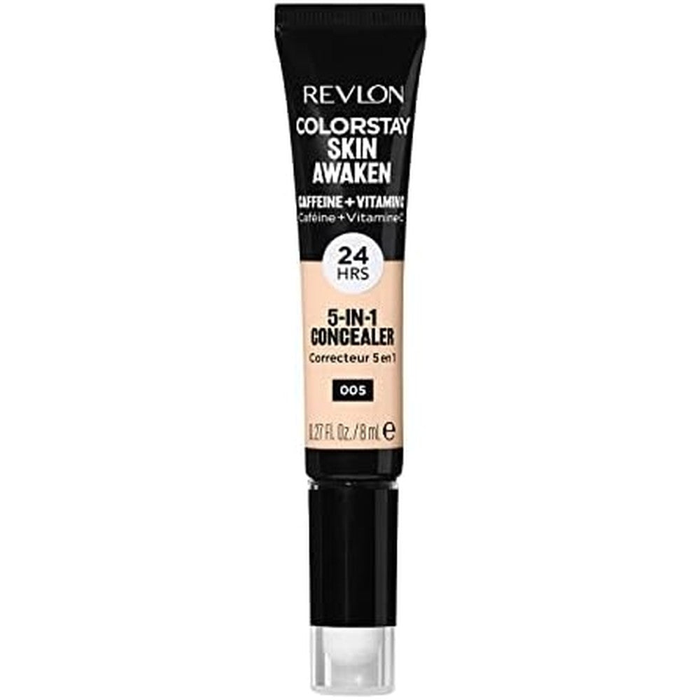 Revlon ColorStay Skin Awaken 5-in-1 Concealer front view of tube in shade 005 Fair