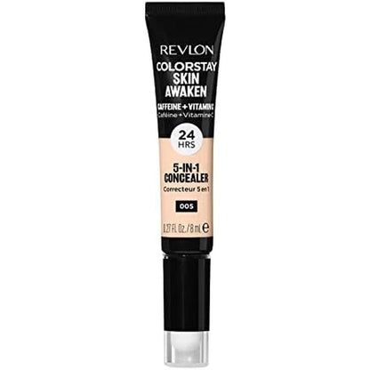 Revlon ColorStay Skin Awaken 5-in-1 Concealer front view of tube in shade 005 Fair