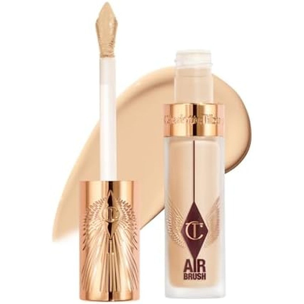 Charlotte Tilbury AIRbrush Flawless Blur Concealer tube front view for full coverage makeup look