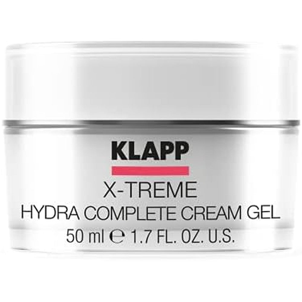 Klapp X-Treme Hydra Complete Intensive Moisturizing Face Cream Gel front view premium packaging