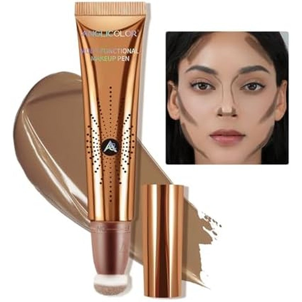 Anglicolor Vegan Cruelty Free Cream Contour Stick front view showcasing the 12ml tube design.