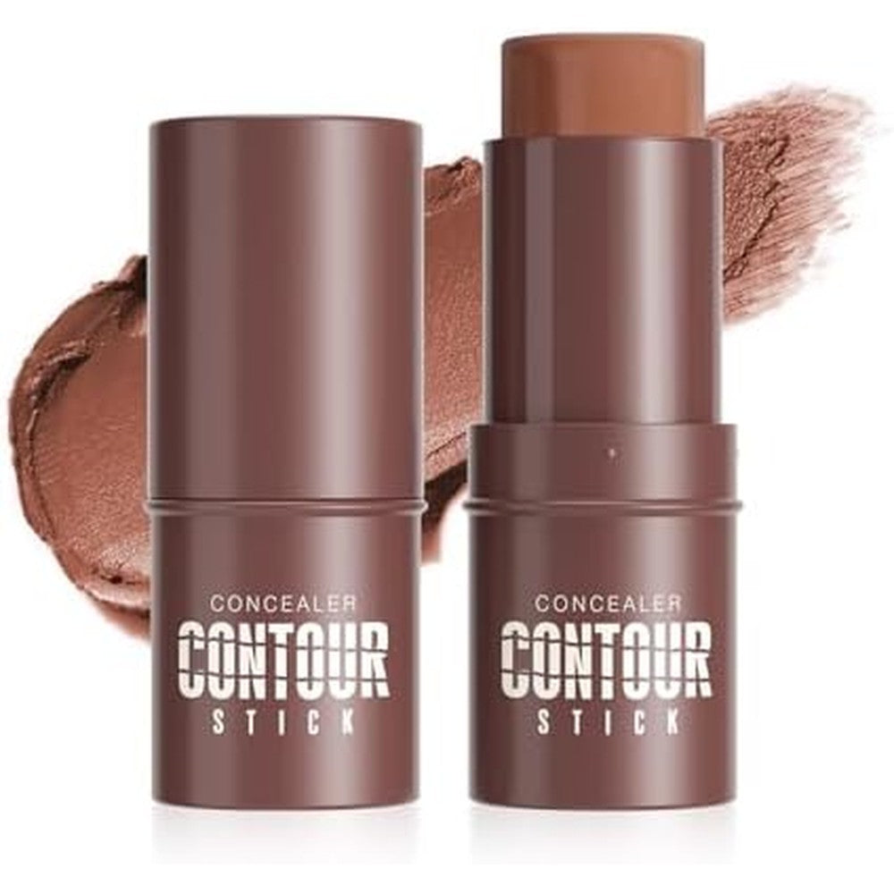 Qic Cool Toned Contouring Stick front view cream highlight bronzer makeup pen