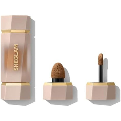 SHEGLAM Precision Sculpt Liquid Contour Duo Warm Honey front view showing the sleek packaging.
