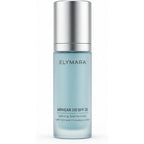 Elymara AirWear DD Cream front view in blue bottle with silver cap