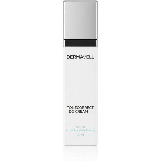 Dermadoctor DERMAVELL ToneCorrect DD Cream 30ml front packaging view tinted moisturizer