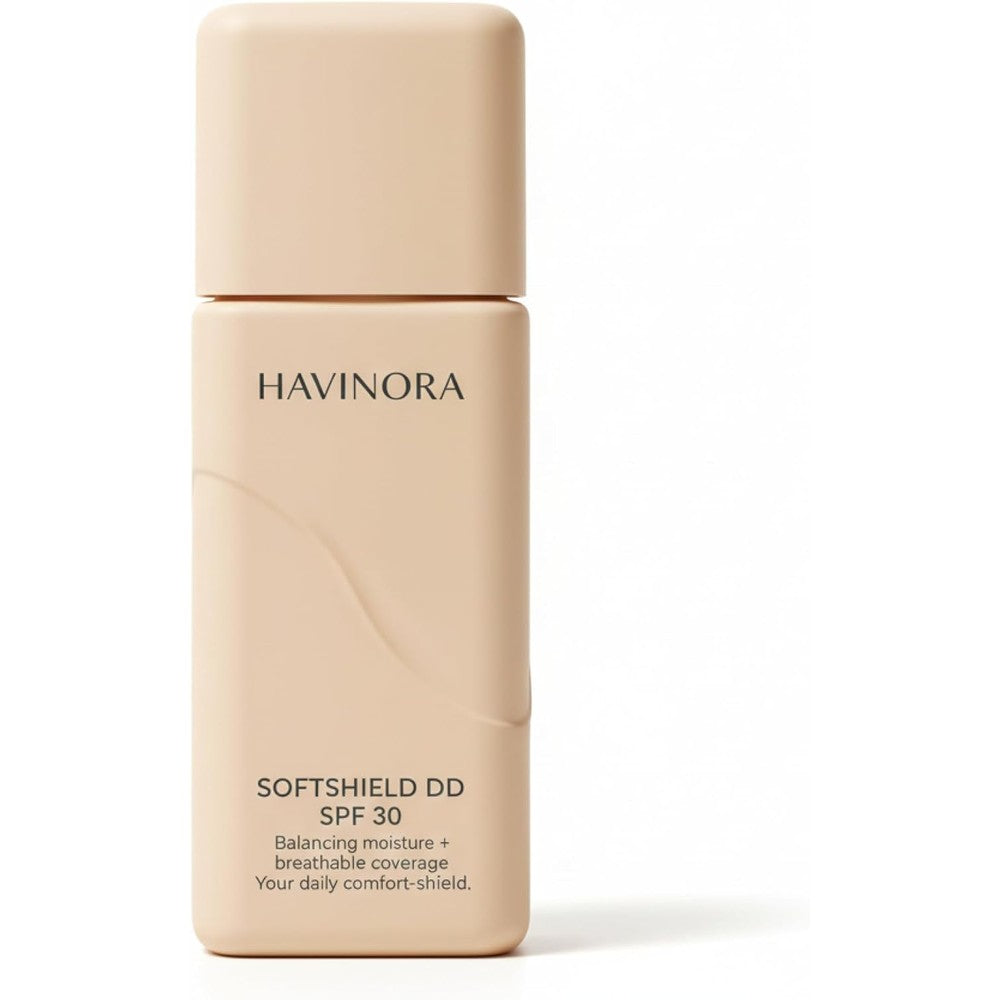 Havinora SoftShield DD Moisturizer SPF 30 front view pump bottle skin cream