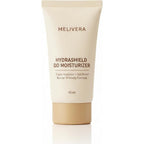 Melivera HydraShield DD Moisturizer front view of the 45 milliliter tube packaging