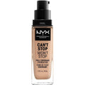 NYX Professional Makeup Can't Stop Won't Stop Full Coverage Foundation Natural front view bottle cosmetics