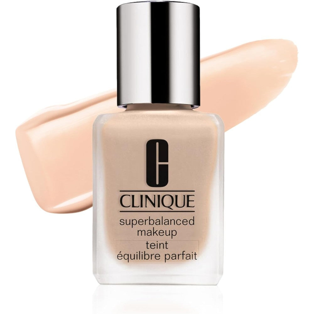 Clinique Superbalanced Oil Free Liquid Foundation front bottle view showing the liquid makeup texture.