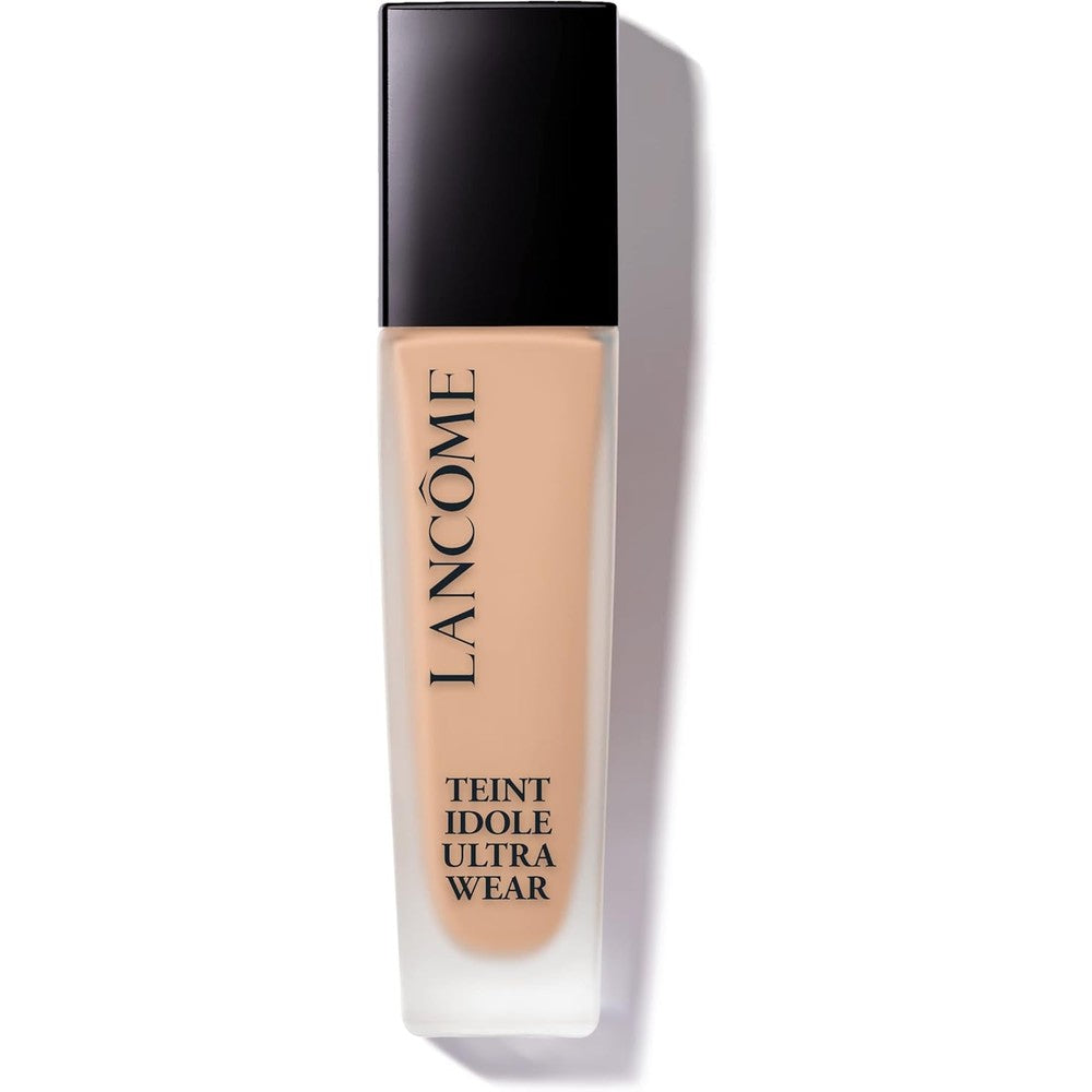 Lancome Teint Idole Ultra Wear Foundation bottle front view showing liquid matte makeup packaging