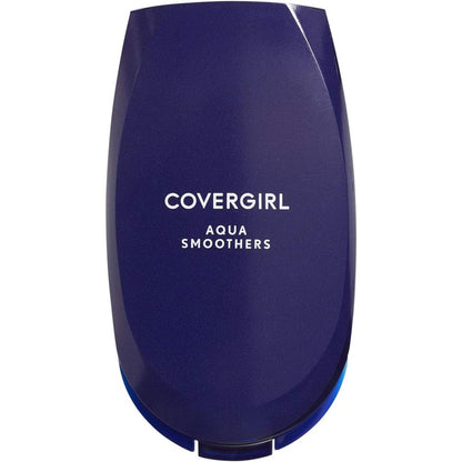 CoverGirl Aquasmooth SPF 20 Compact Foundation 725 Buff Beige front view packaging