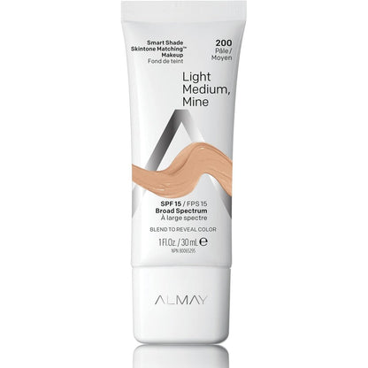 Almay Smart Shade Skintone Matching Foundation front view tube