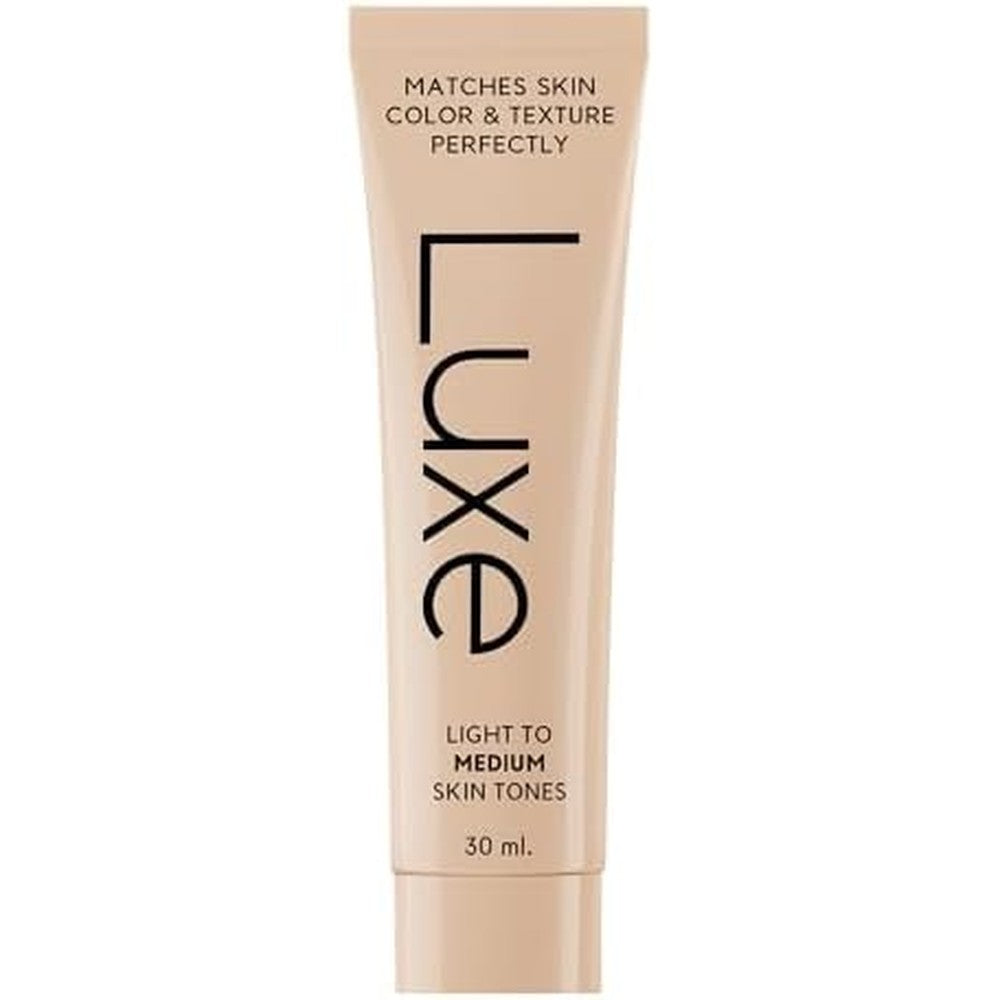 UNALUKA Luxe Research Color Changing Foundation front view showing the 30ml tube packaging.
