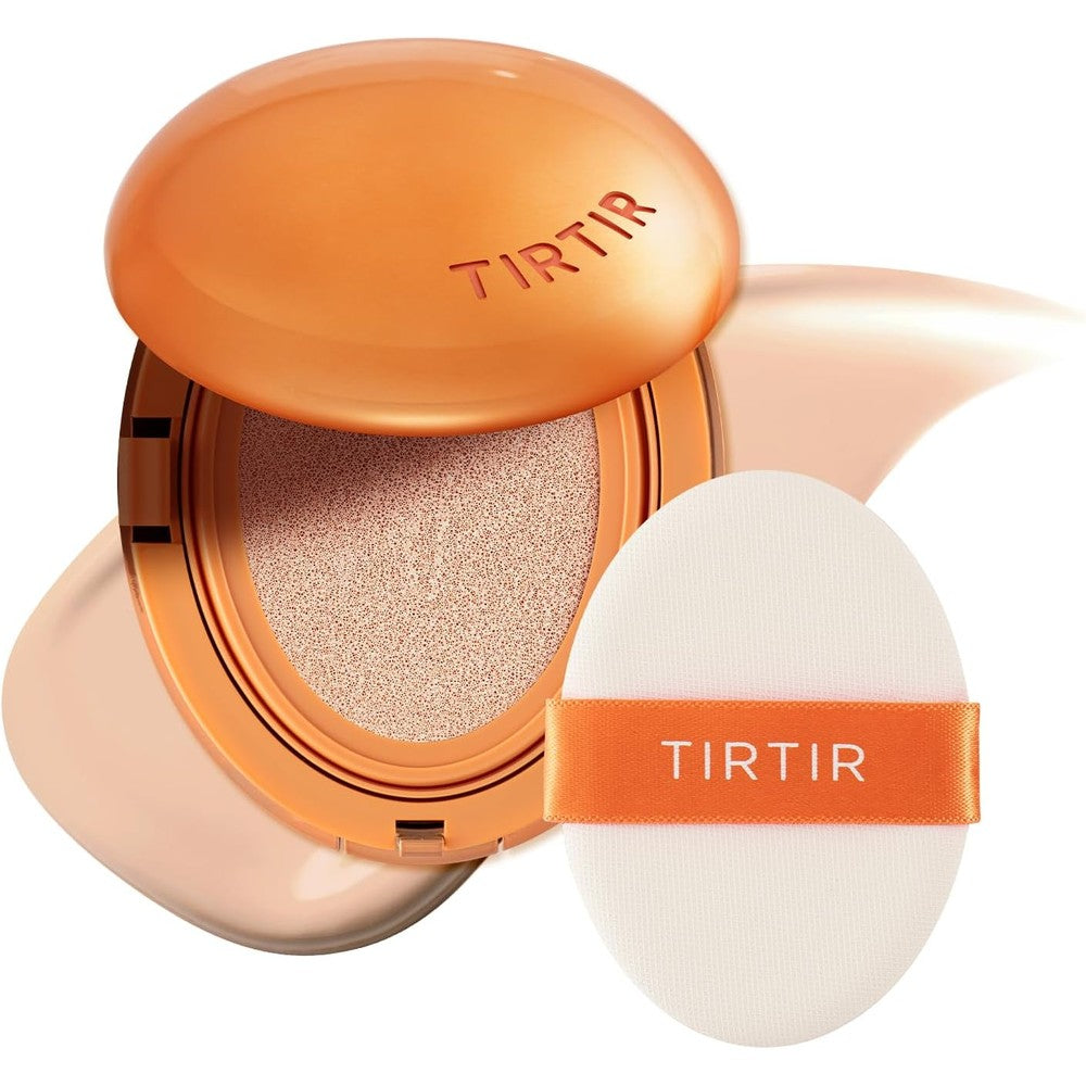 TIRTIR Mask Fit AI Filter cushion foundation 21C Cool Ivory semi-matte finish