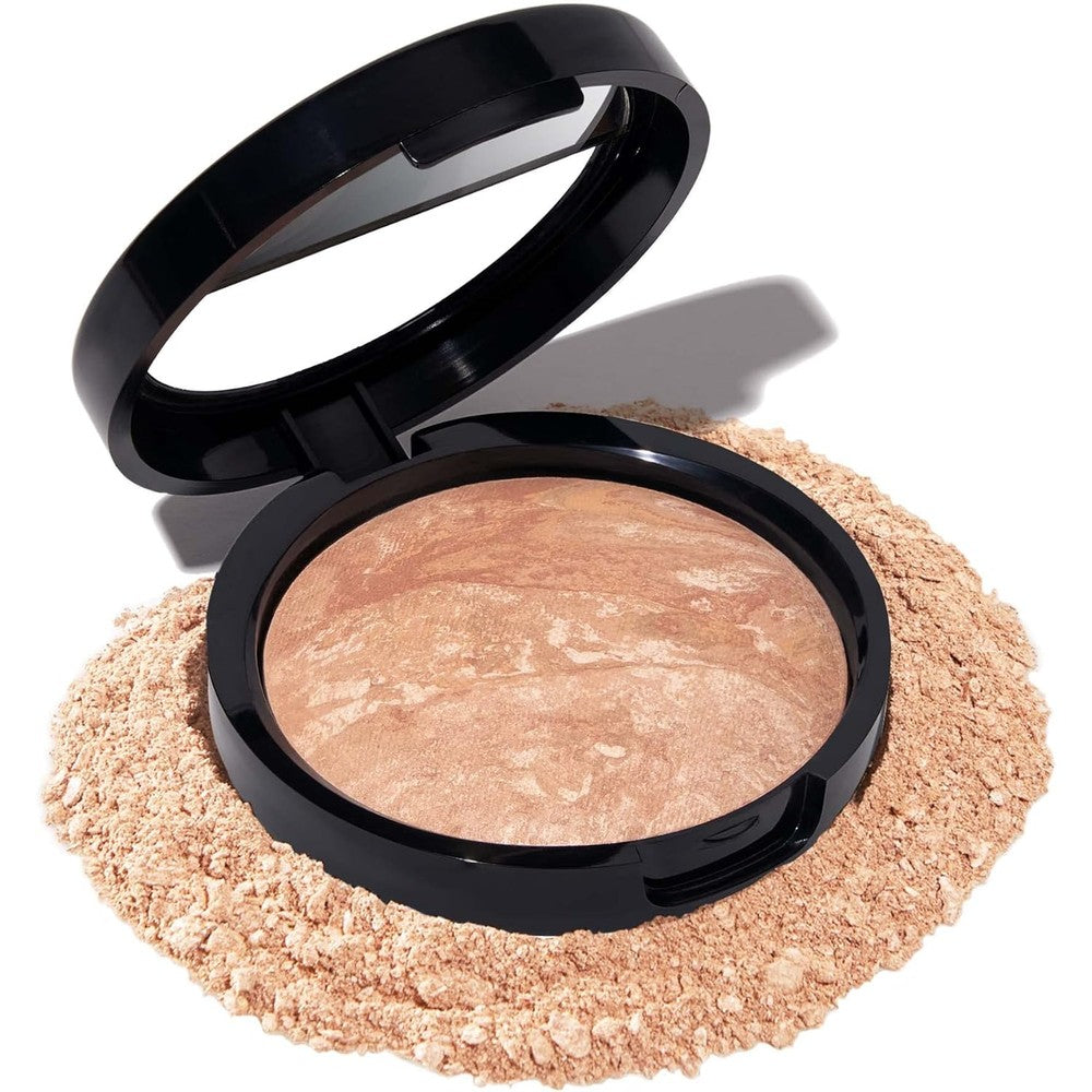Laura Geller New York Baked Balance-n-Brighten Color Correcting Powder Foundation Light front view