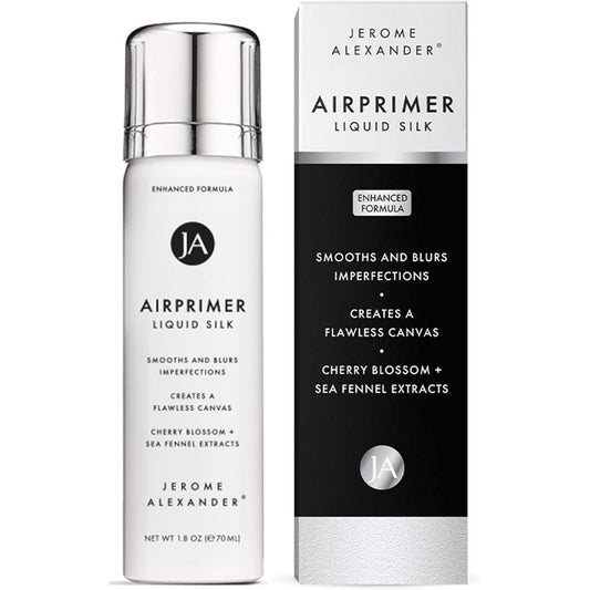 Jerome Alexander MagicMinerals LiquidSilk Air Primer spray bottle front view