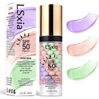 LSxia 3 In 1 Color Correcting Primer front view container packaging