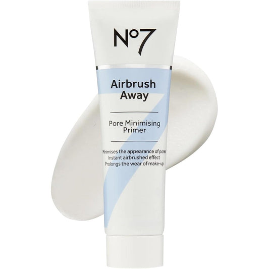 No7 Airbrush Away Pore Minimizing Facial Primer tube front view