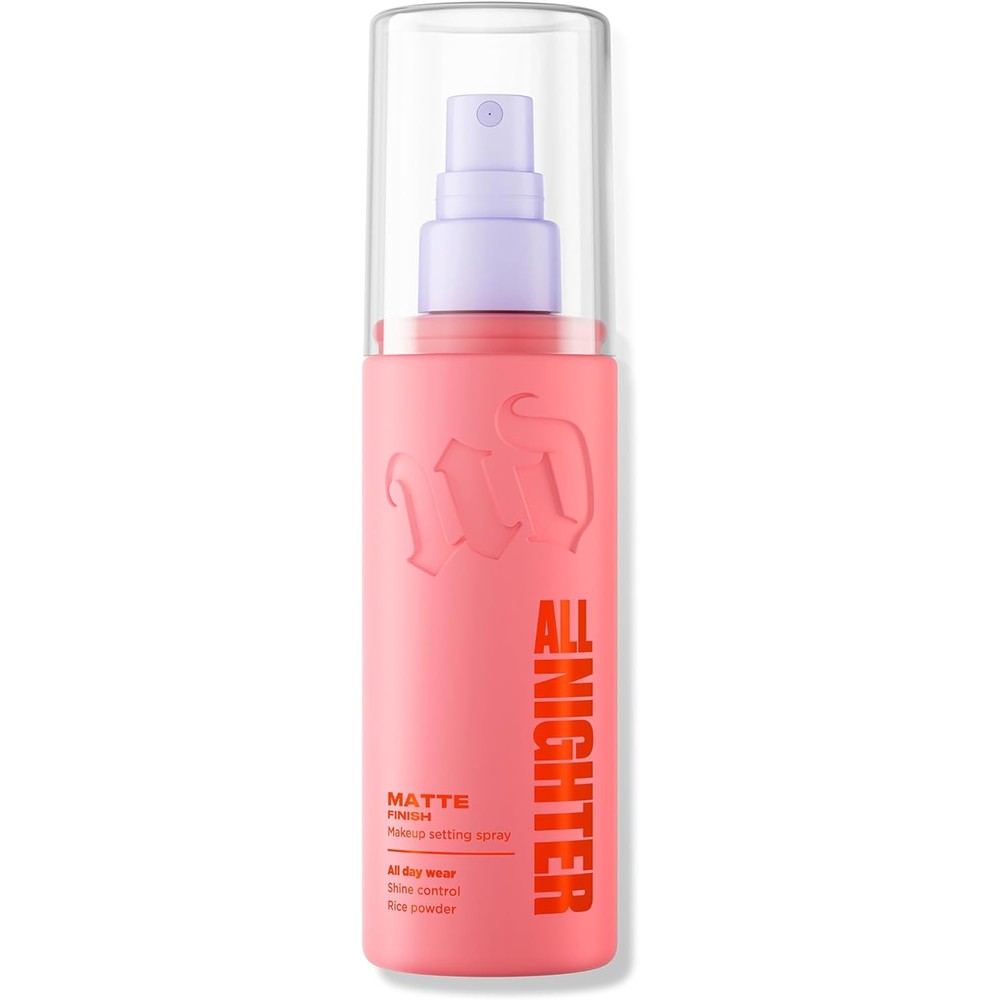 Urban Decay All Nighter Waterproof Matte Setting Spray front view bottle