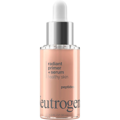 Neutrogena Healthy Skin Radiant Booster Primer and Serum front view