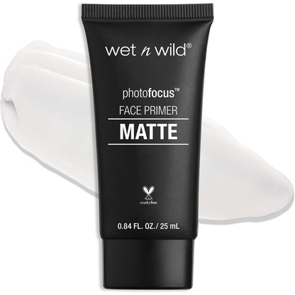 Wet N Wild Photo Focus Matte Face Primer tube front view