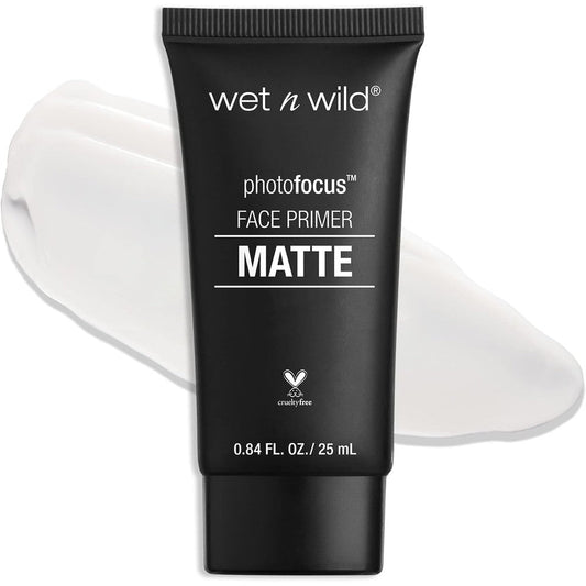 Wet N Wild Photo Focus Matte Face Primer tube front view