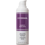 Covergirl Simply Ageless Makeup Primer front view cosmetic bottle