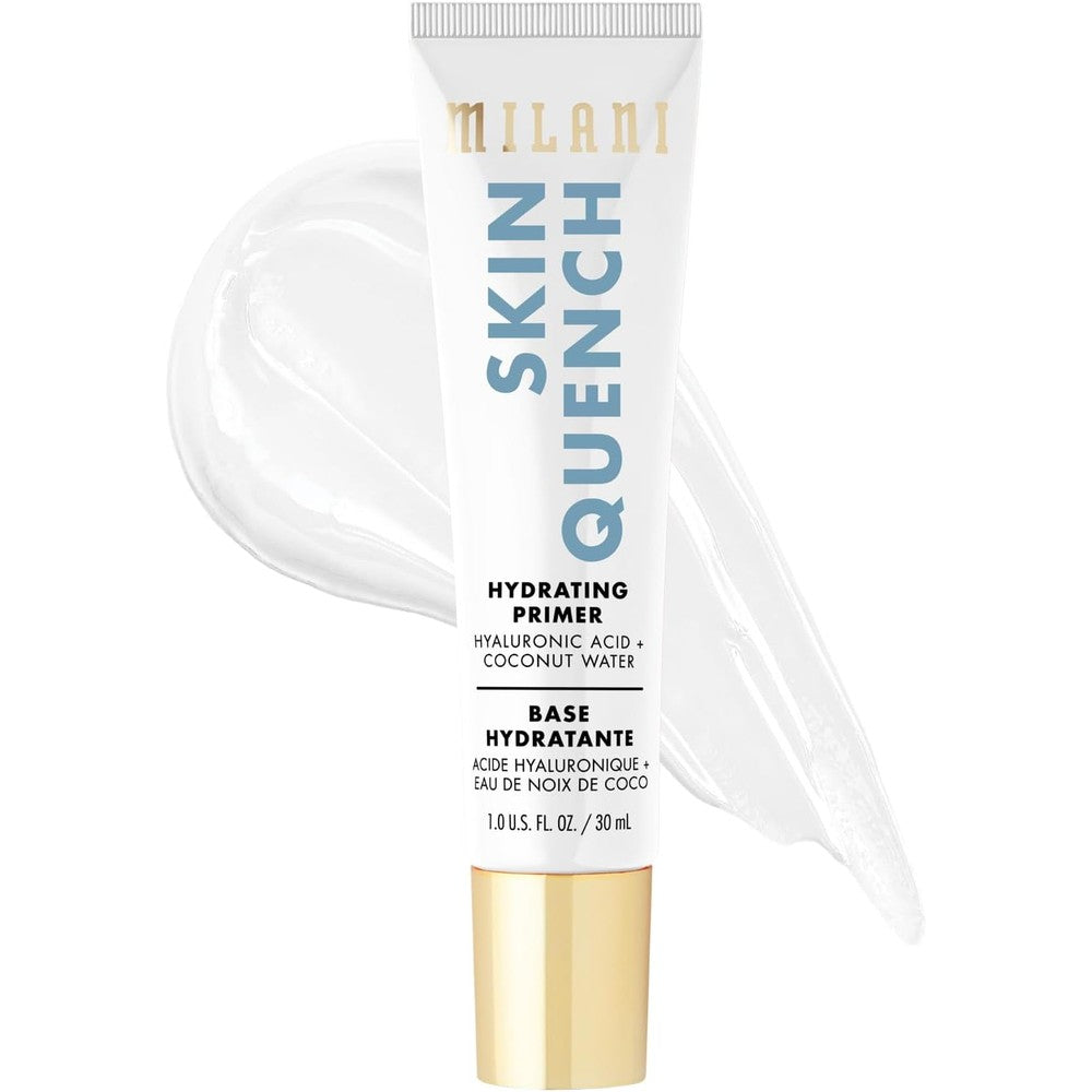 Milani Skin Quench Hydrating Face Primer front view bottle packaging