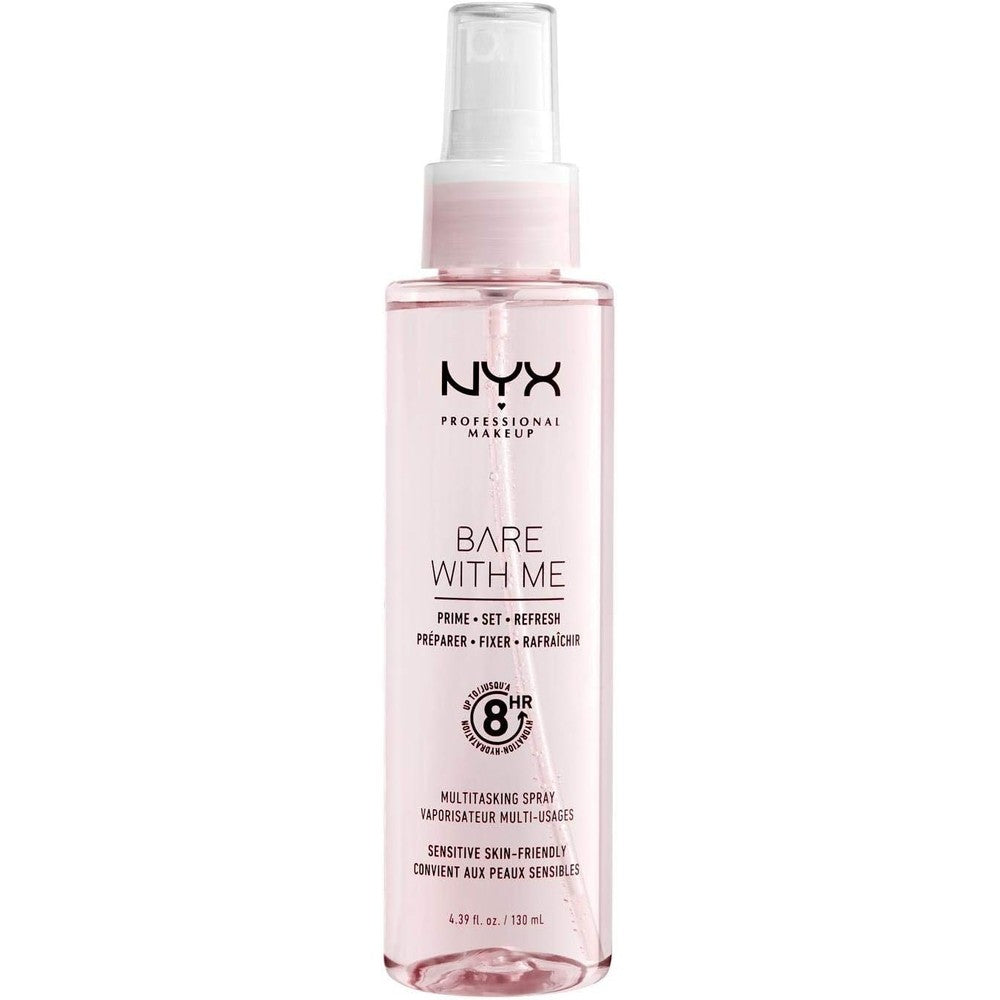 Nyx Professional Makeup Bare With Me Multitasking Spray front view bottle