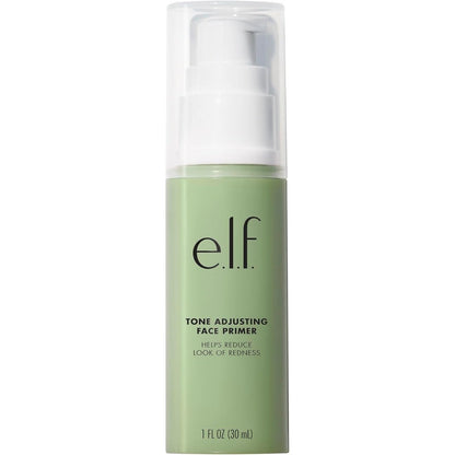 E.l.f. Cosmetics Tone Adjusting Face Primer green bottle front view