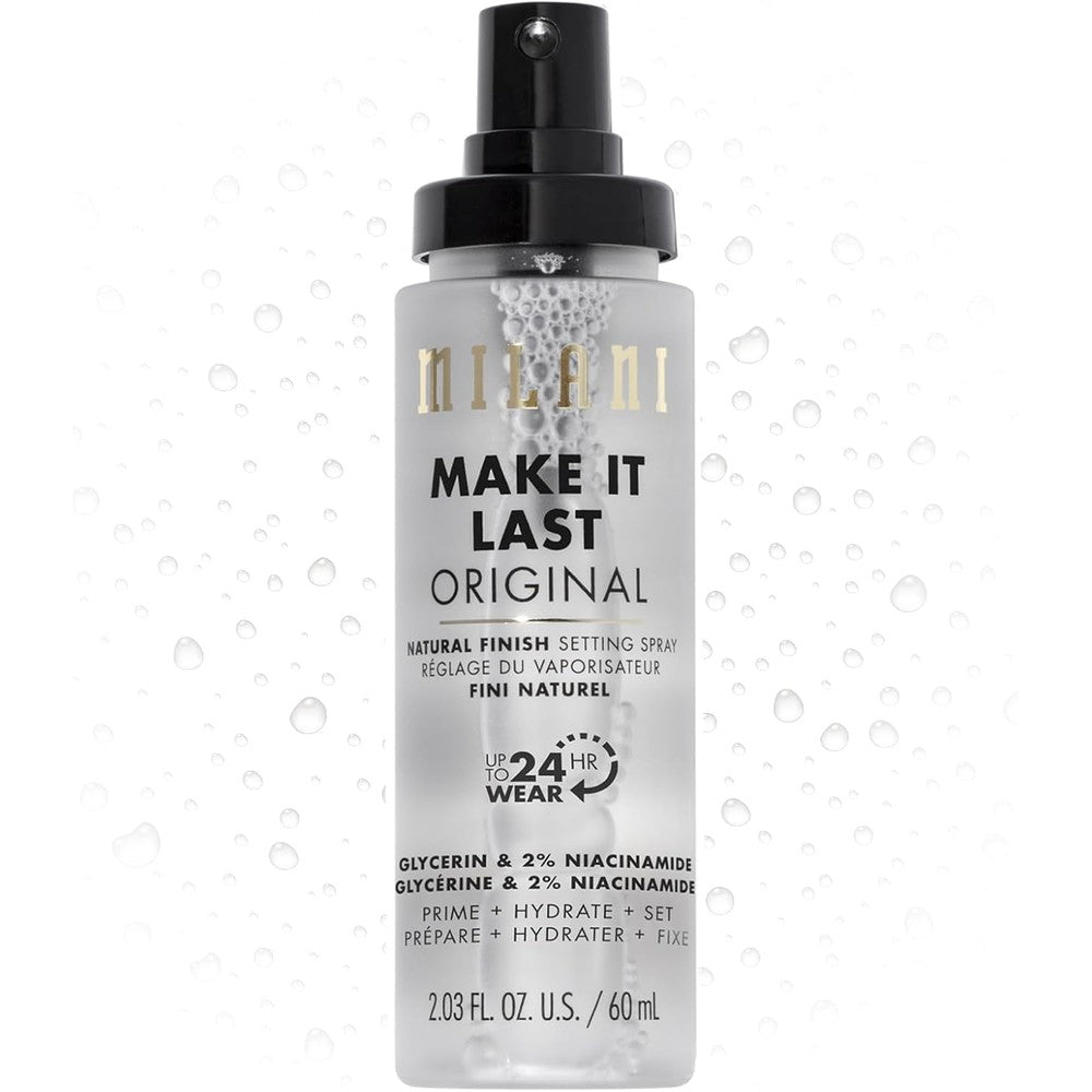 Milani Make It Last Setting Spray front view bottle ecommerce image