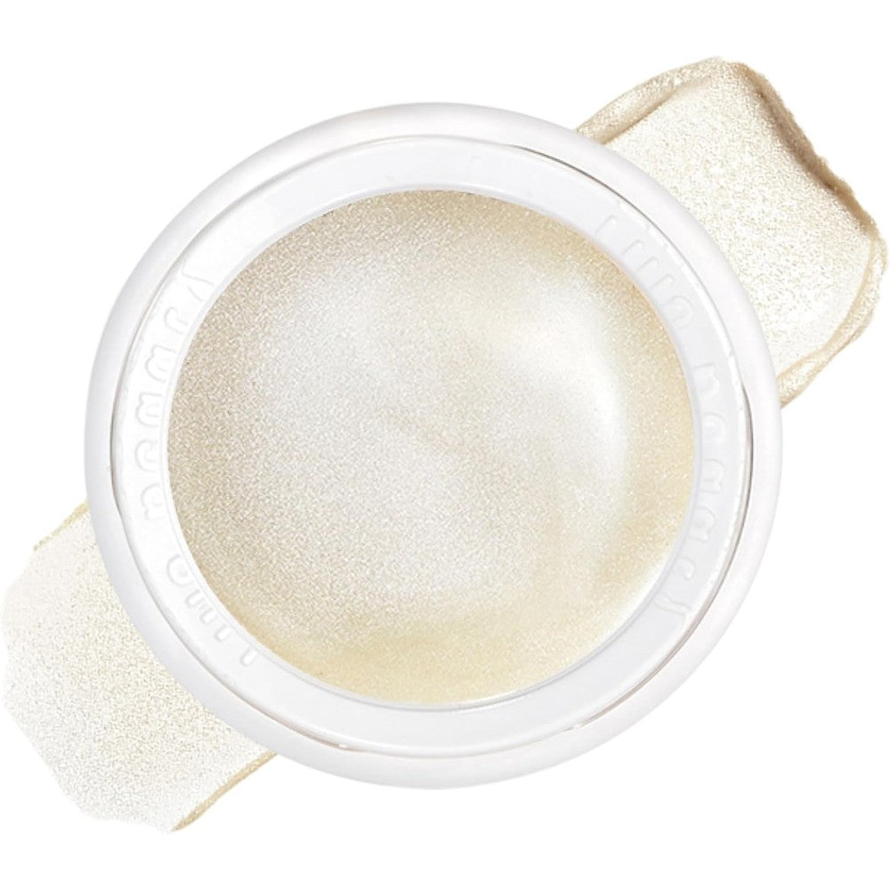 RMS Beauty Living Luminizer natural cream highlighter front view jar