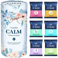 TranquilBliss Aromatherapy Shower Steamers front view of the floral packaging box.