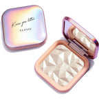 ELLESY Highlighter Makeup Palette front view of compact case