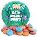 Honeysticks bath color tablets front view tin packaging